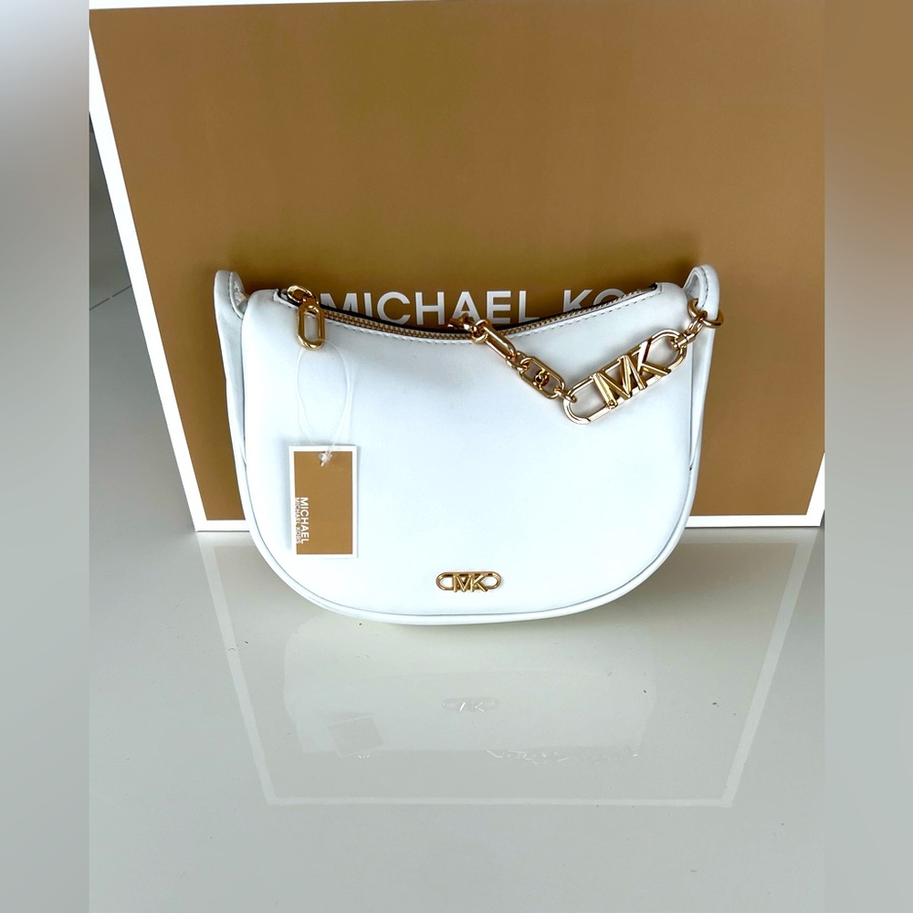 MICHAEL KORS Kendall Small Leather Shoulder Bag - Picture 7 of 9